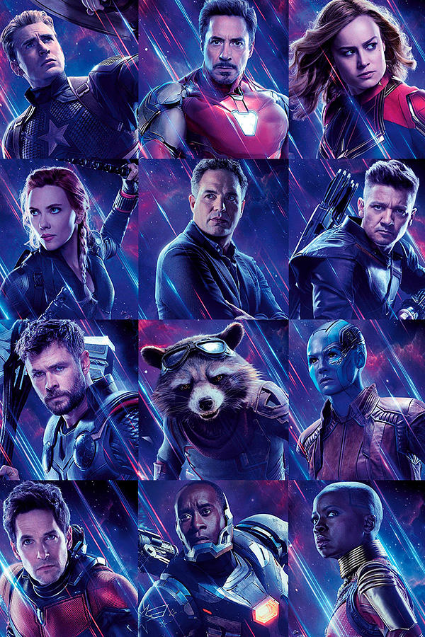 Avengers - Endgame 2019 Digital Art by Geek N Rock - Fine Art America