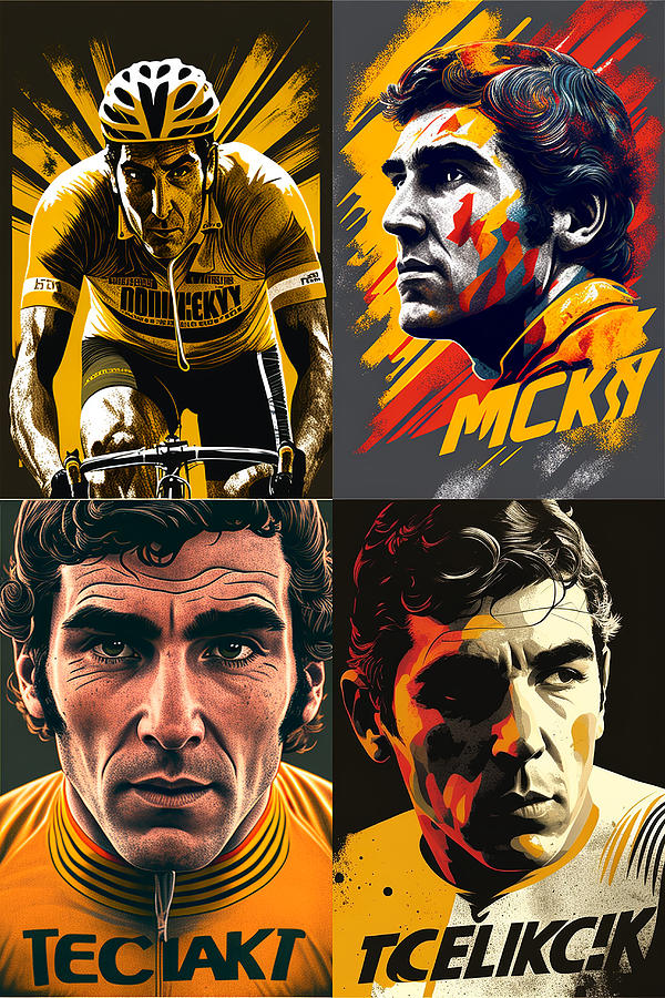 Eddy Merckx Mixed Media by Stephen Smith Galleries - Fine Art America