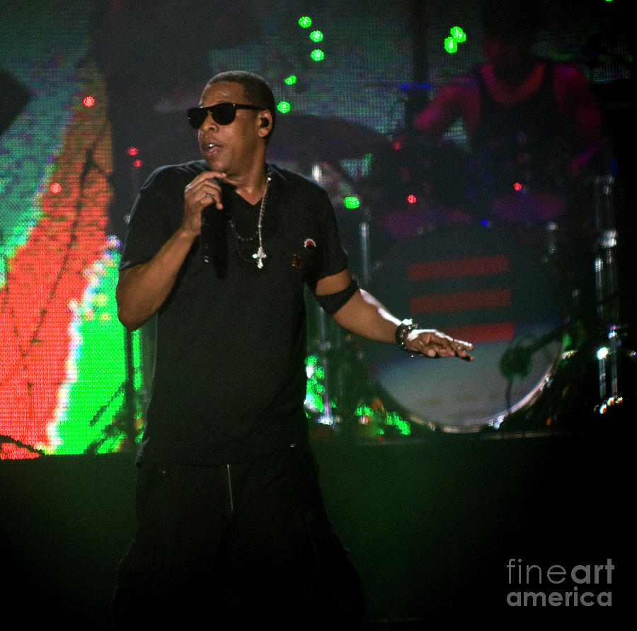 Jay-Z at Bonnaroo Music Festival Photograph by David Oppenheimer - Fine ...