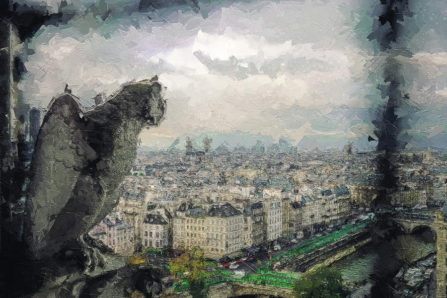 Paris is Forever #71 Digital Art by TintoDesigns