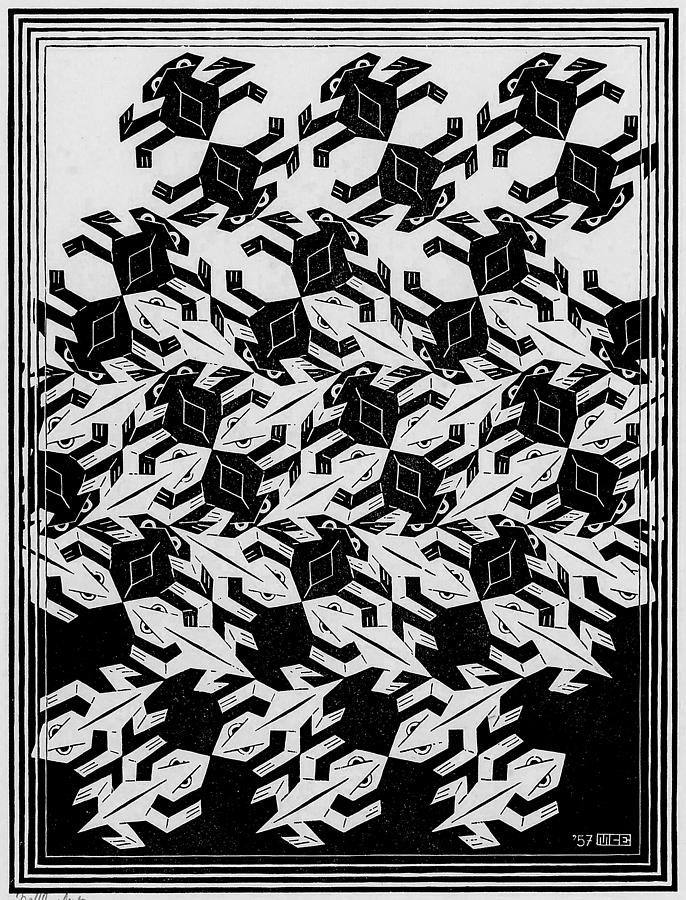 M.C. Escher Painting by Art one - Fine Art America