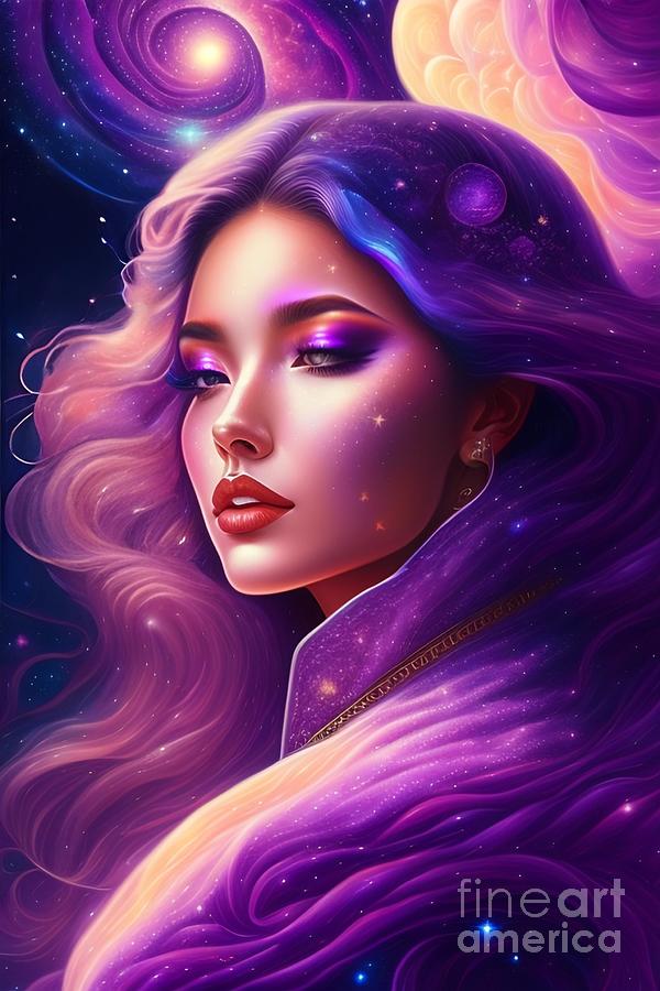 The Beautiful Woman Body Fantasy Universe Digital Art by Boon Mee - Pixels