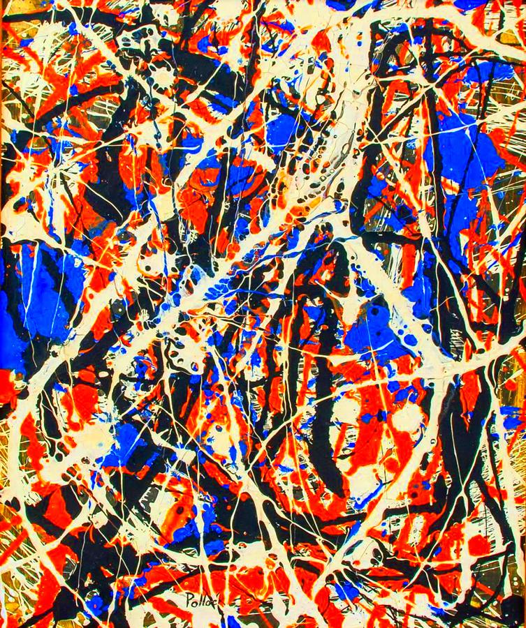 Jackson Pollock Art Painting by Mouhcine Najimi Fine Art America