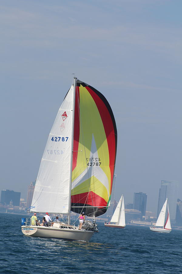 The race #73 Photograph by Jean Wolfrum