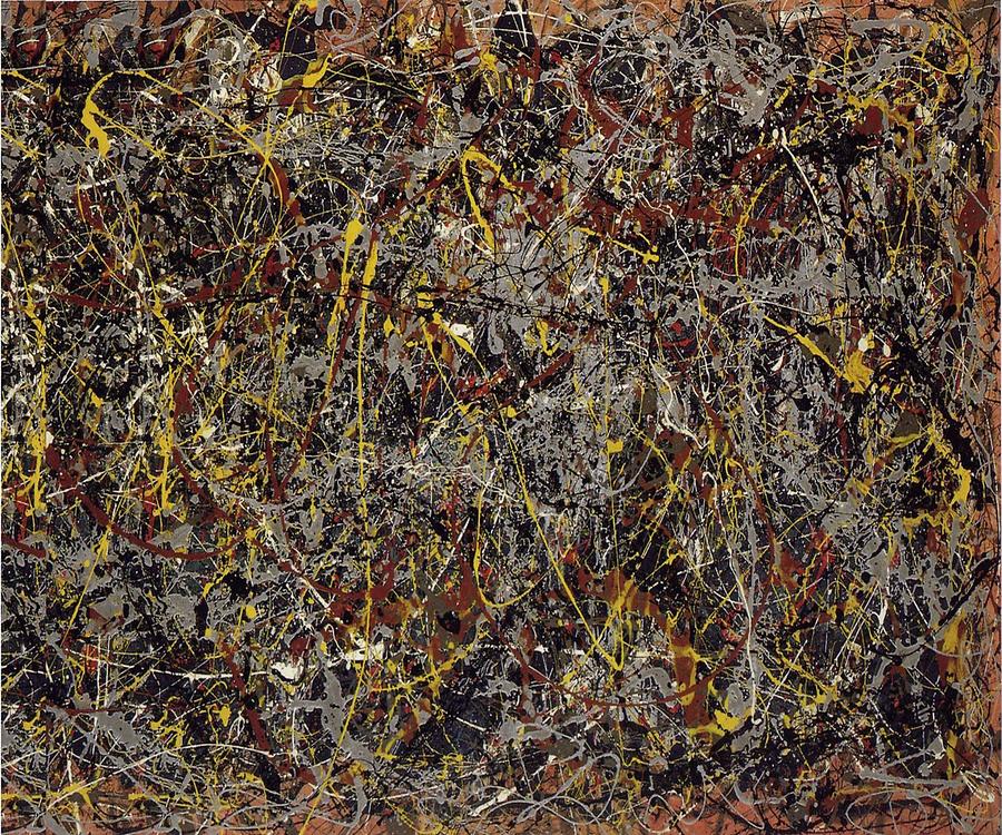 Jackson Pollock #74 Painting by Artful Home Gallery - Fine Art America