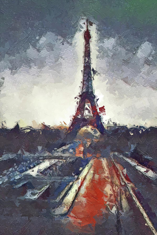 Paris is Forever #74 Digital Art by TintoDesigns