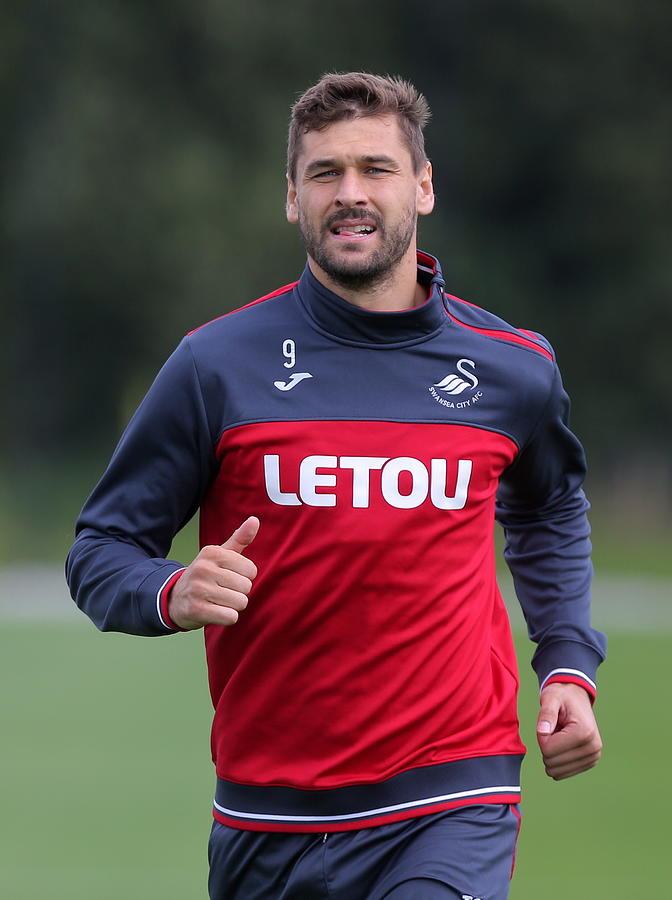 Swansea City Training #75 Photograph by Athena Pictures