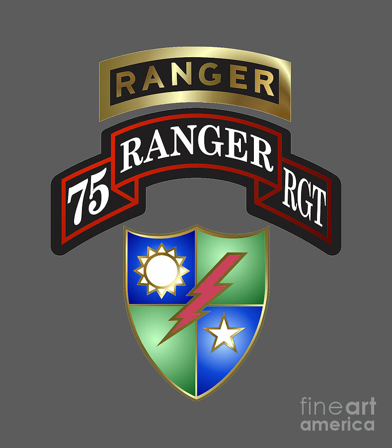 75th Ranger Regiment Digital Art by Bill Richards