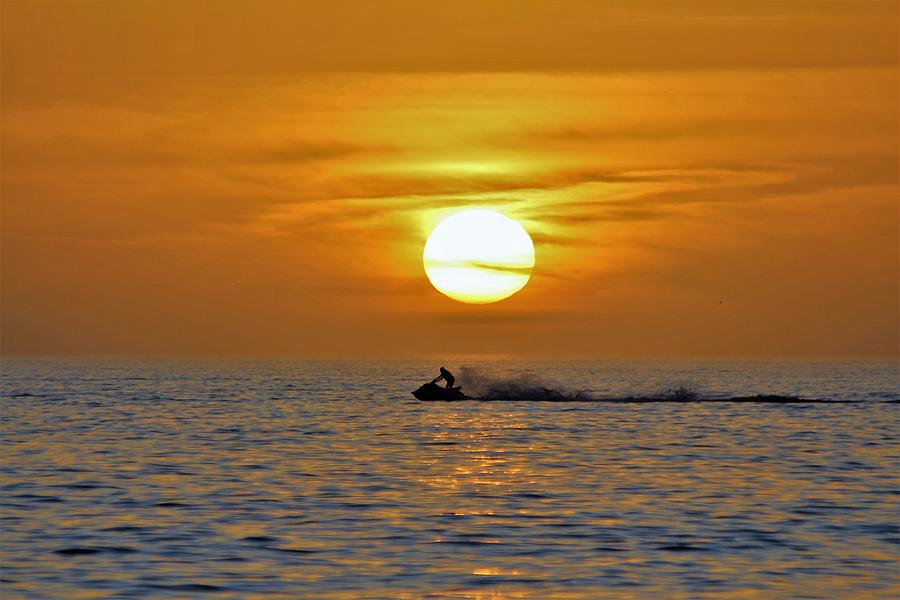 Naples Sunset #76 Photograph by Donn Ingemie