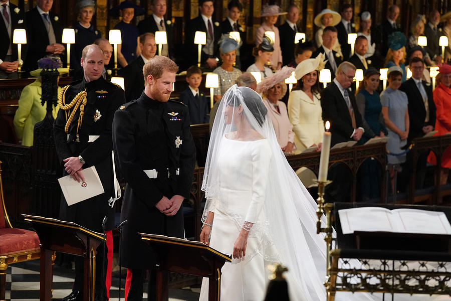 Prince Harry Marries Ms. Meghan Markle - Windsor Castle #76 Photograph by WPA Pool