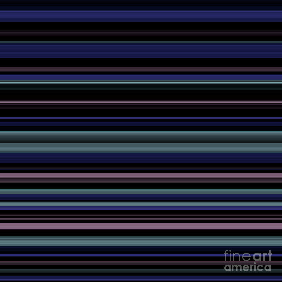 7606 - Stripes and Lines Digital Art by Deborah Carpenter - Fine Art ...