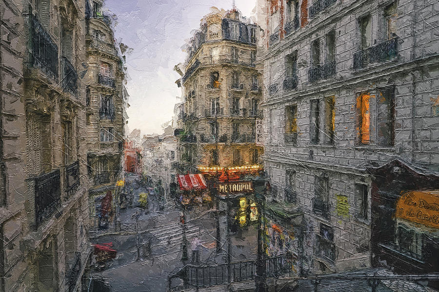 Paris is Forever #77 Digital Art by TintoDesigns
