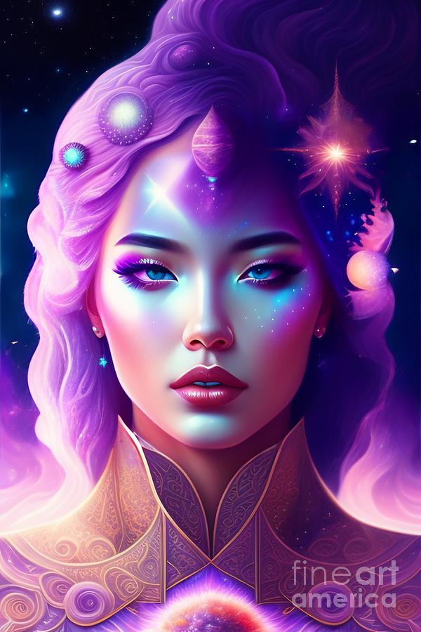 The Beautiful Woman Body Fantasy Universe Digital Art by Boon Mee ...