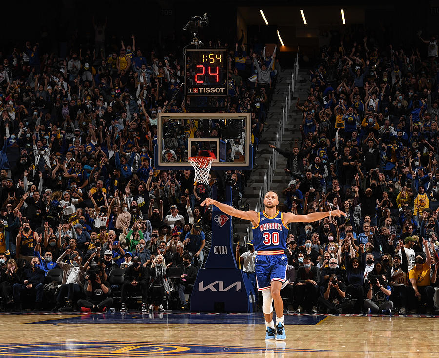 Stephen Curry #78 Photograph by Noah Graham