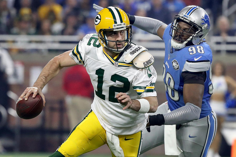 Green Bay Packers v Detroit Lions #79 Photograph by Leon Halip