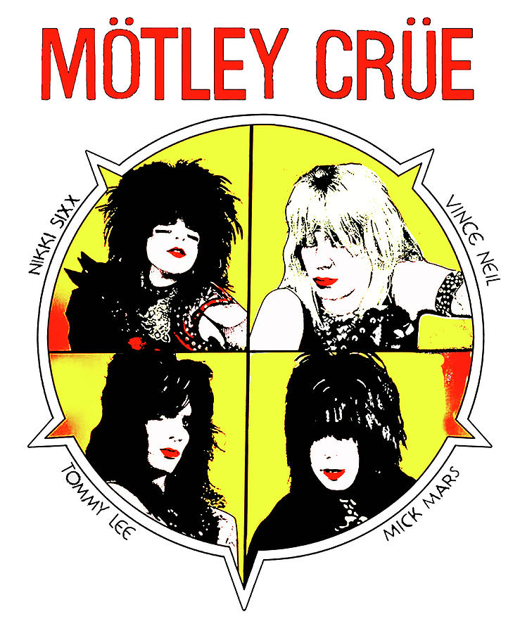 Motley Crue Photograph by Shir Stainer - Fine Art America