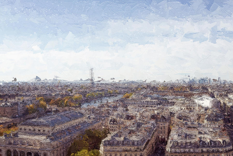 Paris is Forever #79 Digital Art by TintoDesigns
