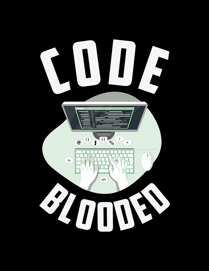Programmer Software Engineer Developer Coder Digital Art by Mercoat UG ...