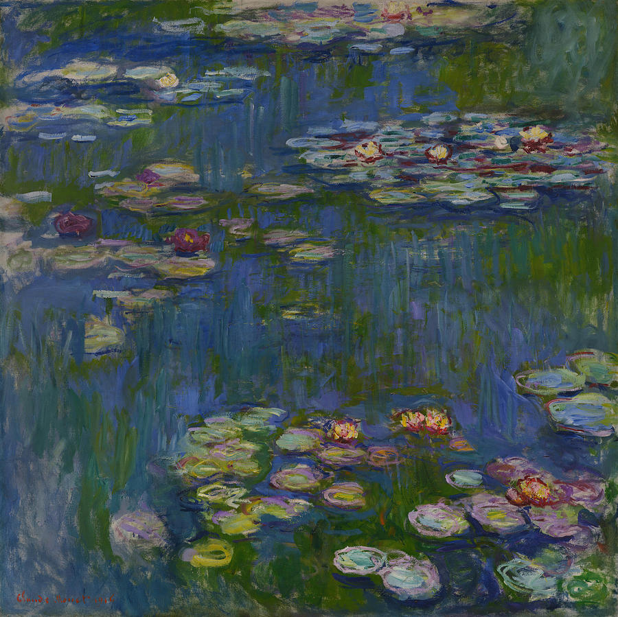 Claude Monet Painting - Water Lilies  #79 by Claude Monet