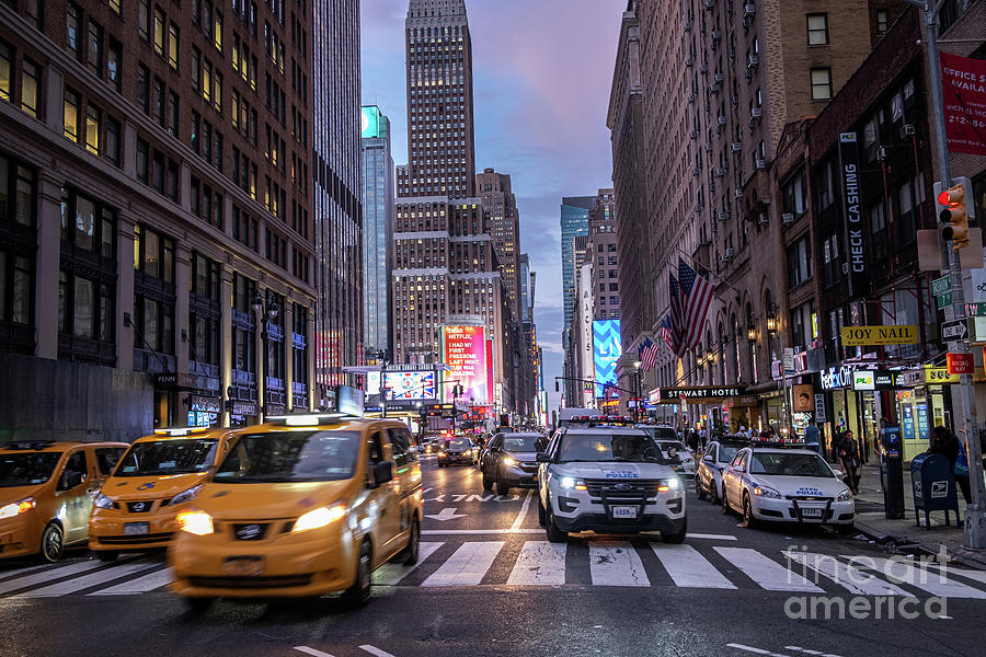 7th Avenue New York Photograph by Martin Williams - Fine Art America