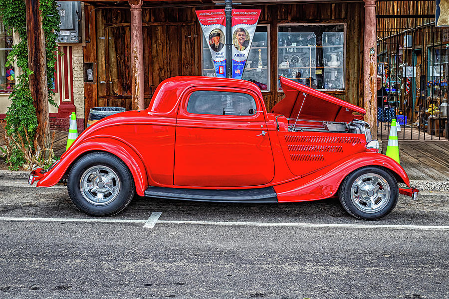 1934 Ford Model 40b Deluxe 3 Window Coupe Photograph