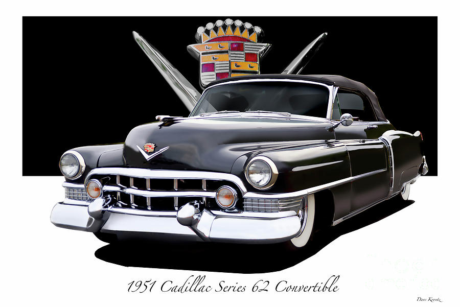 1951 Cadillac Series 62 Convertible #8 Photograph by Dave Koontz