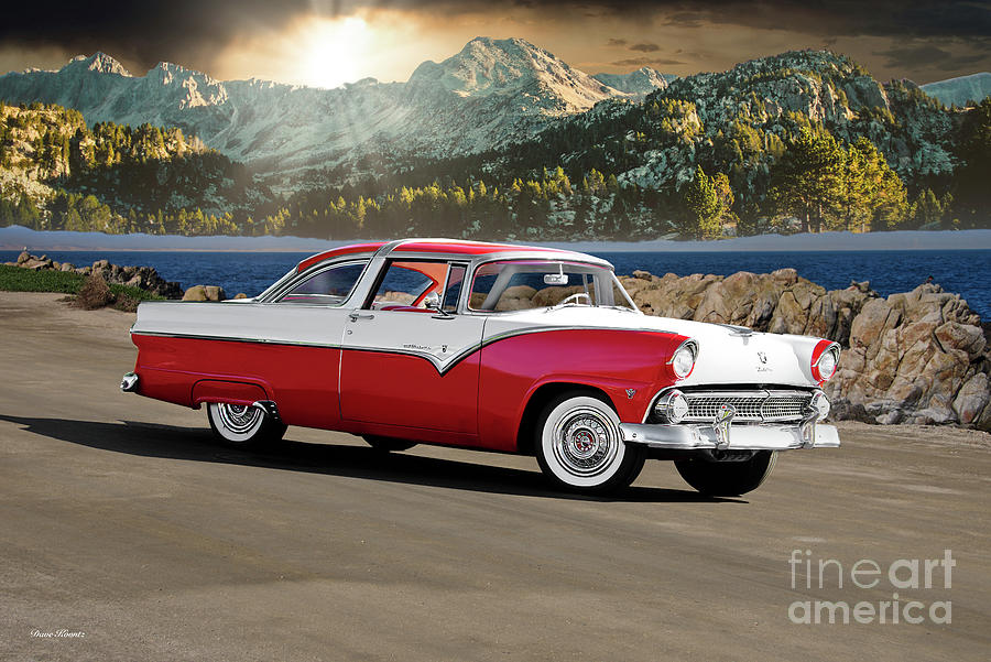 1956 Ford Crown Victoria #8 Photograph by Dave Koontz