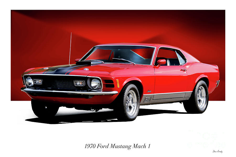 1970 Ford Mustang Mach 1 #8 Photograph by Dave Koontz