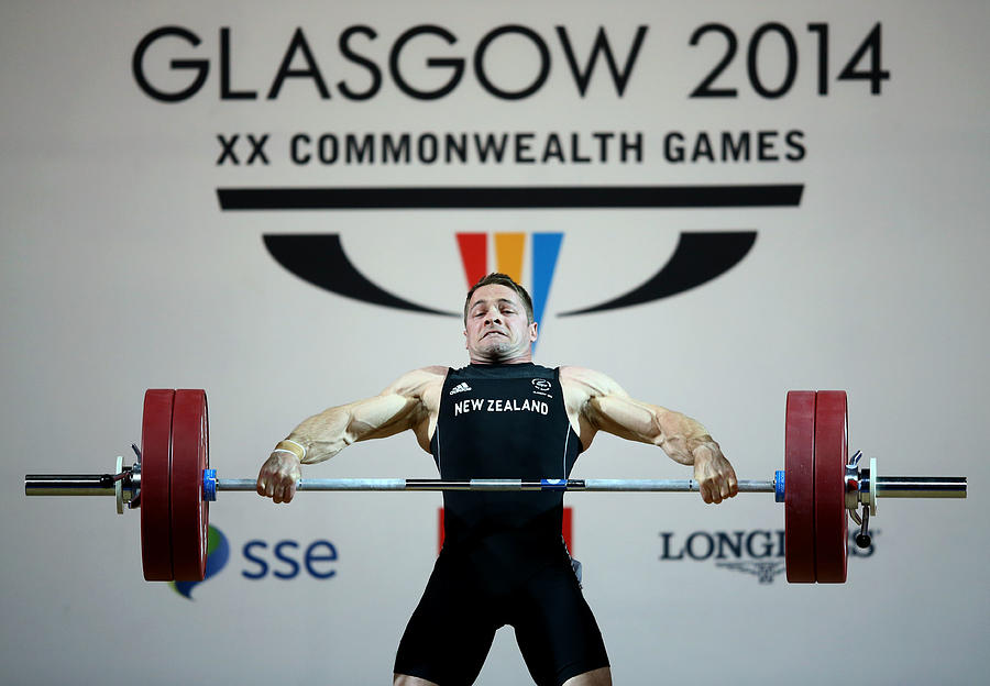 20th Commonwealth Games - Day 3: Weightlifting #8 Photograph by Richard Heathcote