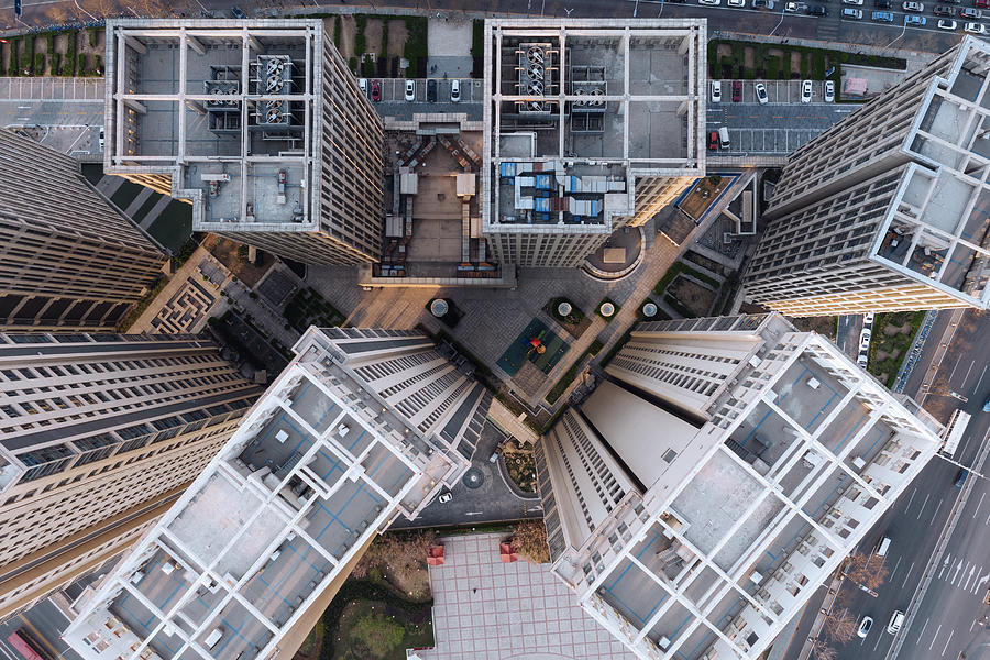 Aerial view of residential building #8 Photograph by Liyao Xie