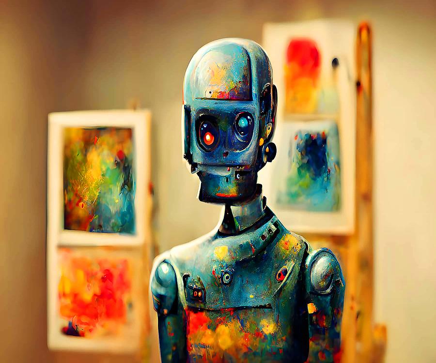 Ai Art Painting by Issam Lachtioui - Pixels