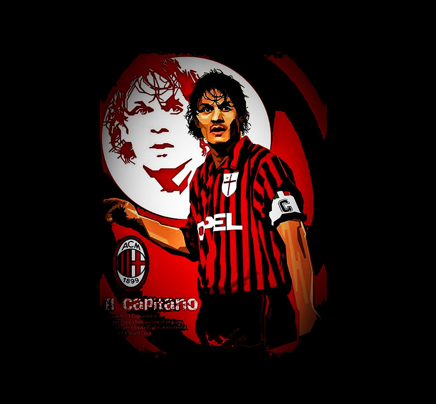 Associazione Calcio Milan A.C. Milan GREGPANDU Digital Art by Sonny ...