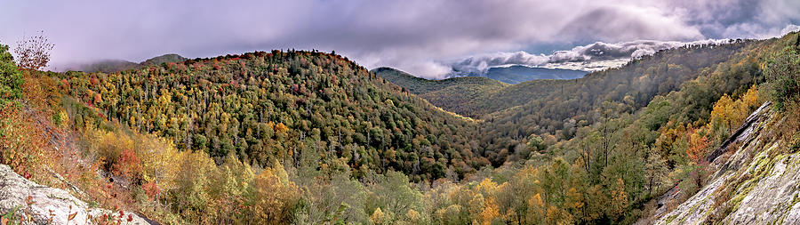Autumn in the Appalachian Mountains Viewed Along the Blue Ridge  #8 Photograph by Alex Grichenko
