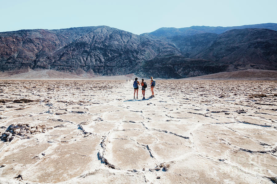 Badwater Basin in Death Valley National Park, California #8 Photograph by Hanna Tor