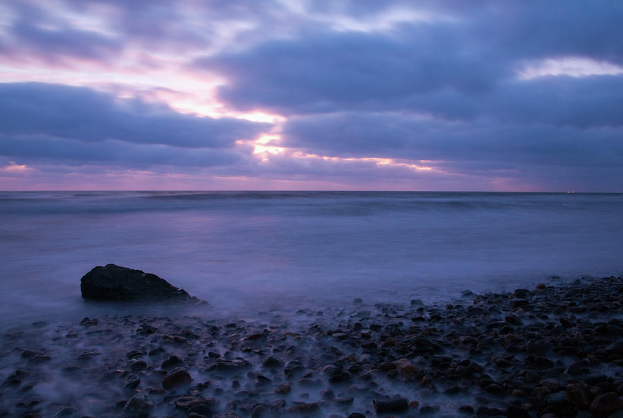 Ballyconnigar Strand at dawn #8 Photograph by Ian Middleton
