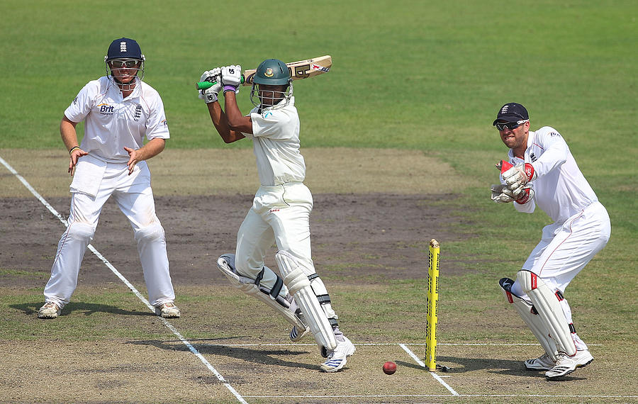 Bangladesh v England - 2nd Test Day One #8 Photograph by Stu Forster