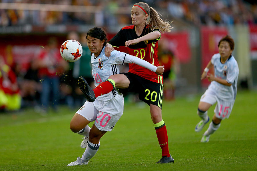 Belgium v Japan - Womens International Friendly #8 Photograph by Christof Koepsel