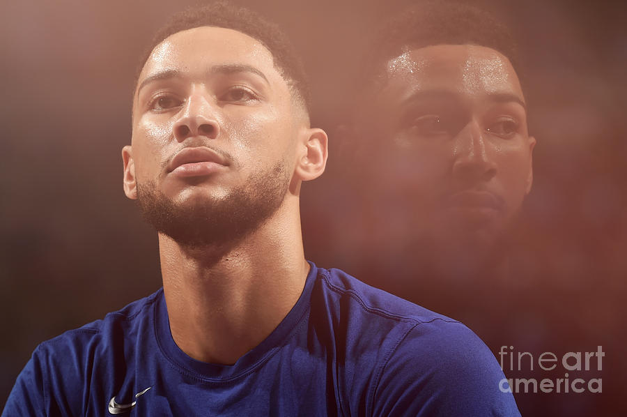 Ben Simmons Photograph by David Dow