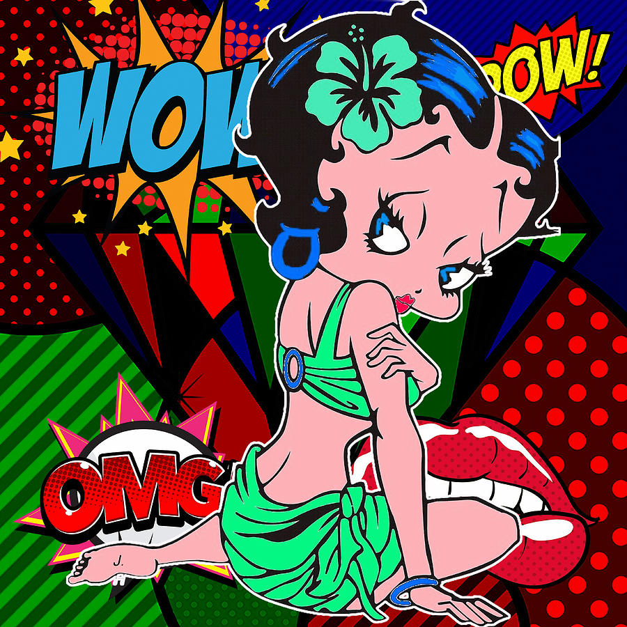 Betty Boop #8 Mixed Media by Marvin Blaine