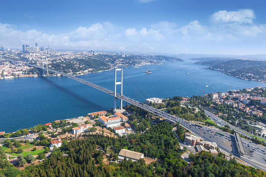 Bosphorus bridge in İstanbul #8 Photograph by Ugurhan