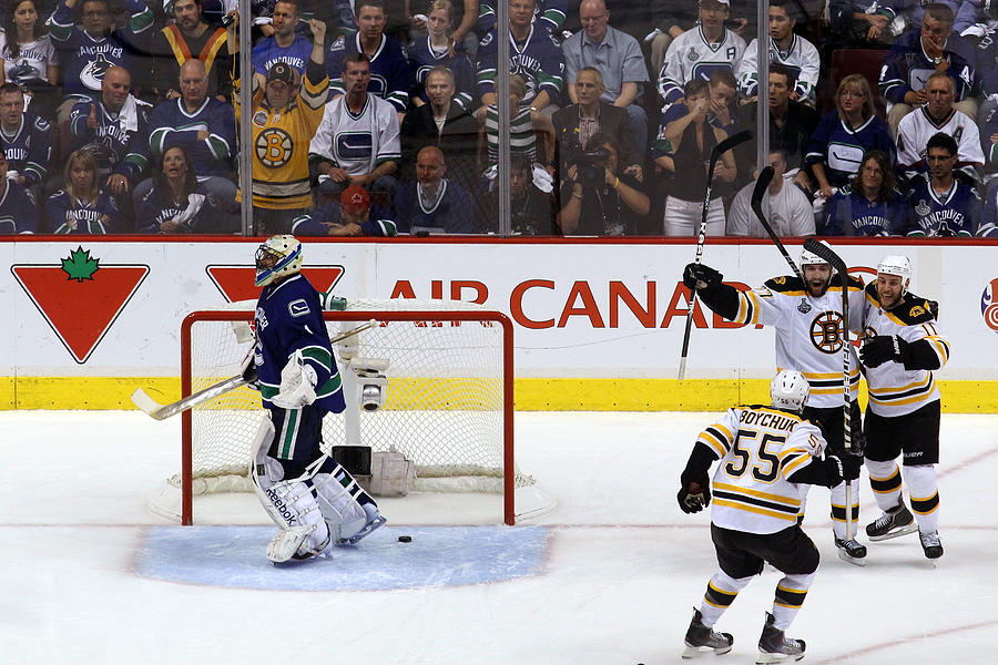 Boston Bruins v Vancouver Canucks - Game Seven Photograph by Bruce Bennett