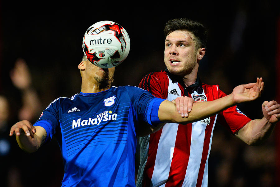 Brentford v Cardiff City - Sky Bet Championship #8 Photograph by Justin Setterfield