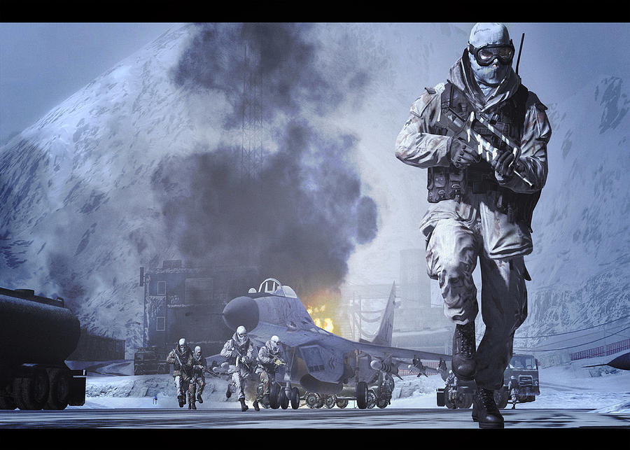 Call of Duty Digital Art by Uber Colektiv Art