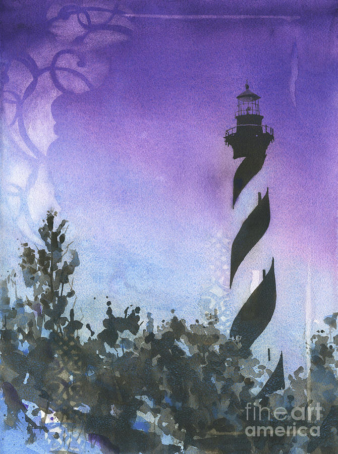 Cape Hatteras Lighthouse #8 Painting by Ryan Fox