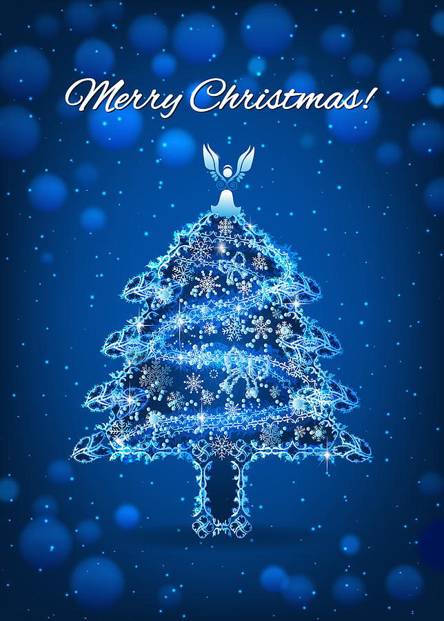 Christmas Greeting Card #8 Digital Art by Serena King