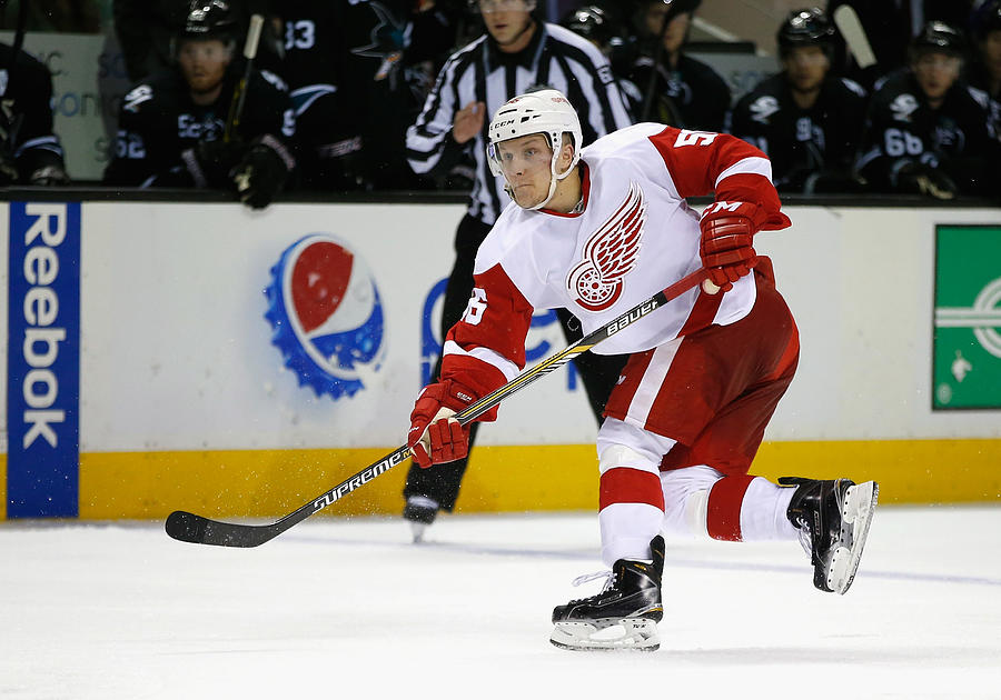 Detroit Red Wings v San Jose Sharks #8 Photograph by Ezra Shaw