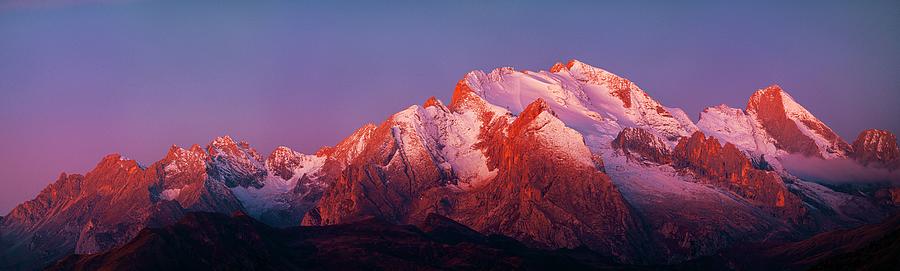 Dolomites sunrise #8 Photograph by Songquan Deng