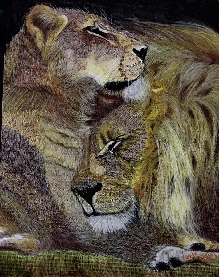 Whoever said romance was dead? Painting by Lakshmi Rajagopal Whoever said romance was dead? Painting by Lakshmi Rajagopal