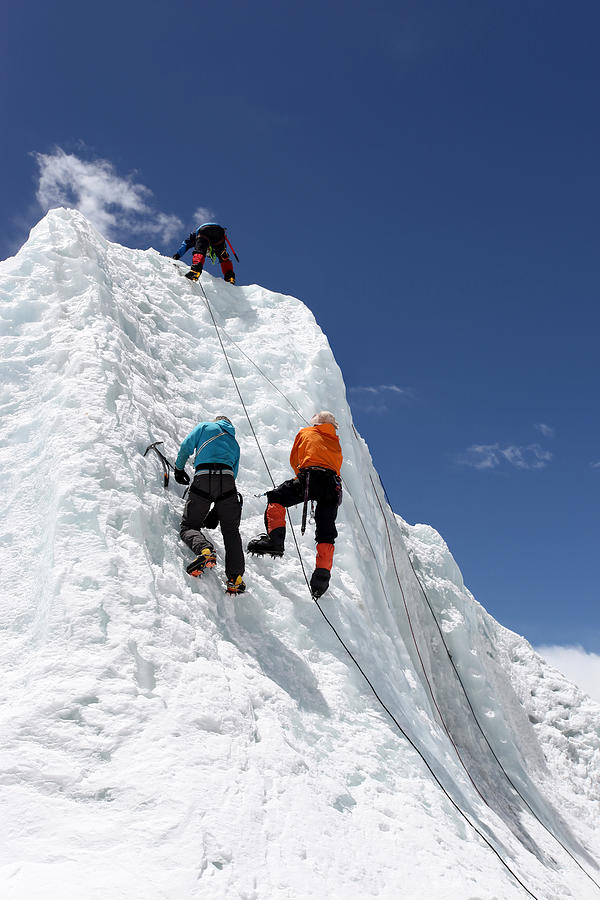 Everest Mountaineers - Nepal #8 Photograph by Jason Maehl
