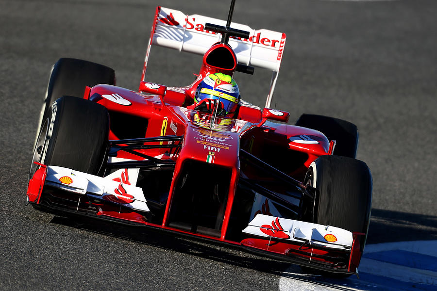 F1 Testing in Jerez - Day One #8 Photograph by Paul Gilham